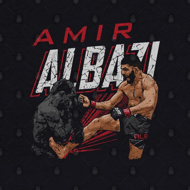 Amir Albazi Front Kick by ganisfarhan